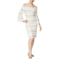 thumbnail image 2 of Rachel Roy Vestido ajustado de encaje para mujer, blanco roto, grande Rachel Roy ceñido, 2 of 2