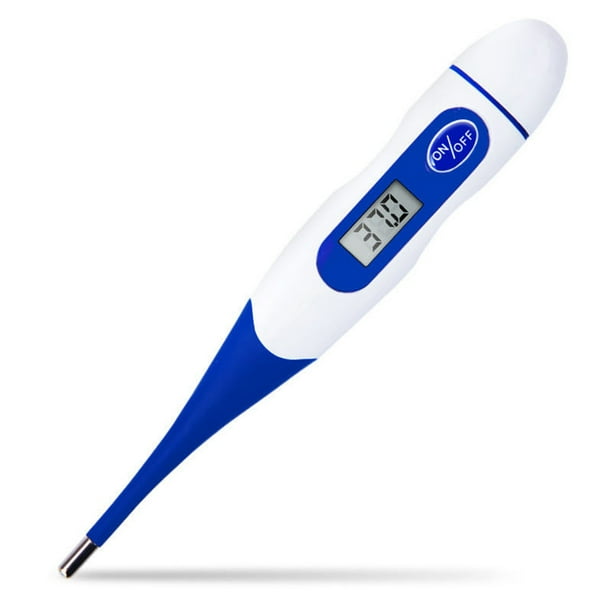 Flexible Tip Digital Thermometer Armpit Oral Temperature Meter for Baby