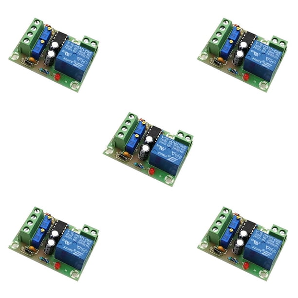 Sidaley Módulo de inteligente de 12 V, placa controladora de fuente de alimentación, interruptor de parada de carga de Type2 NO2