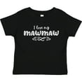 thumbnail image 3 of Inktastic I Love My Mawmaw with Hearts Boys or Girls Toddler T-Shirt, 3 of 5