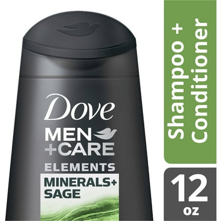 Dove Men Care Minerals Plus Sage Fortifying Shampoo And