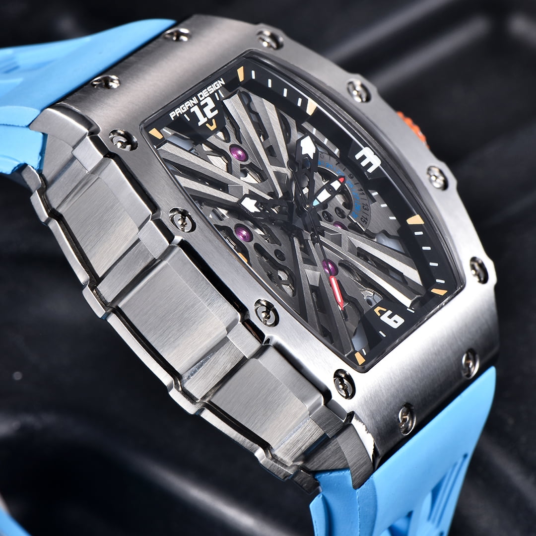 PAGANI DESIGN New Men's Quartz Watches Stainless Steel Waterproof Wrist Watch for Men with Japan VH65 Movement PD1738