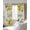 Yellow, variant on Yellow Lemons Blackout Curtains for Bedroom/Living Room, Thermal Insulated Kitchen Curtains, Summer Fruits Leaves Pastoral Botanical Grommet Darkening Window Treatment Drapes 52"x84"x2