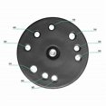 thumbnail image 5 of Swivel Fish Finder Mount Base GPS Electronics Fishfinder Holder Universal Transducer Bracket Kayaking 360 Degree Supporter, 5 of 5