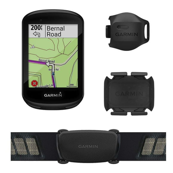 Garmin Edge 830 Sensor Bundle, Performance Touchscreen GPS Cycling/Bike Computer with Mapping, Dynamic Performance Monitoring and Popularity Routing, Includes Speed and Cadence Sensor a