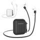 thumbnail image 1 of Gwong Electrónica Funda protectora de silicona con gancho de cordón para airpods 1/2 auriculares compatibles con Bluetooth, 1 of 7