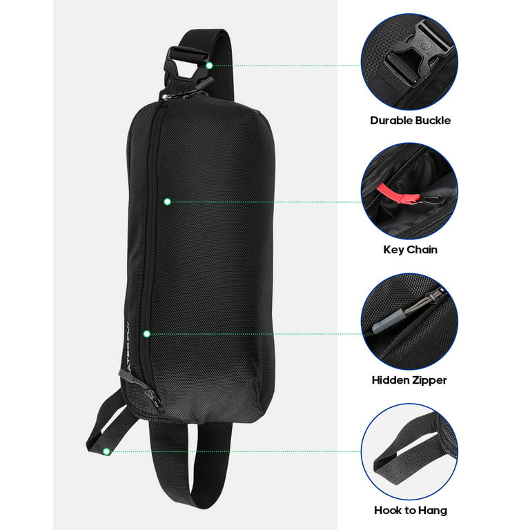 WATERFLY Small Crossbody Sling Backpack Anti Theft Backpack for Traveling  Chest Shoulder Bag