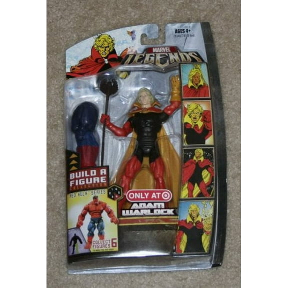 Marvel Legends Exclusive Red Hulk Build-A-Figure Wave Action Figure Adam Warlock