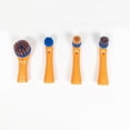 thumbnail image 2 of Cepillo de limpieza eléctrico profesional, depurador sónico potente, pieza de limpieza de polvo, depurador eléctrico cómodo, cocina y baño Suministros de limpieza para el hogar Naranja/Azul Yuarrent HA023989-02, 2 of 6