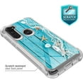 thumbnail image 2 of Moto G Stylus 2020 Case, Moto G Pro Case, Rosebono Hybrid IMD Design Graphic Anti-Scratch Fashion Cute Colorful Silicone Skin Cover Armor Case for Moto G Stylus 2020 (Starfish), 2 of 5