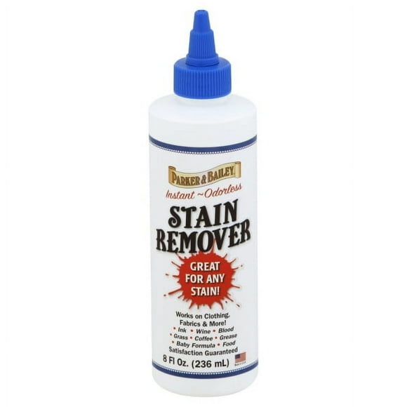 Parker & Bailey 8 oz. Stain Remover, 8 Ounce, White, 8 Ounces