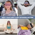 thumbnail image 6 of Sleep Master Deep Rest Sleep Mask - Luxury Eye Mask for Sleep, for Extensions & Uninterrupted Slumber, 6 of 7