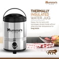 thumbnail image 2 of Mumma's LIFE Stainless Steel Water Camper/Water Jug Vacuum Insulated Thermo Flask Jug Water Beverage Dispenser (7 Litre), 2 of 6