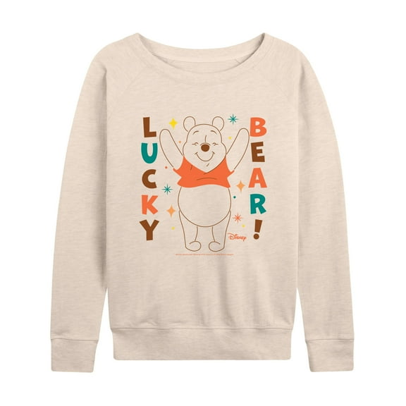 Winnie the Pooh - Lucky Bear - Women's Lightweight French Terry Long Sleeve Shirt