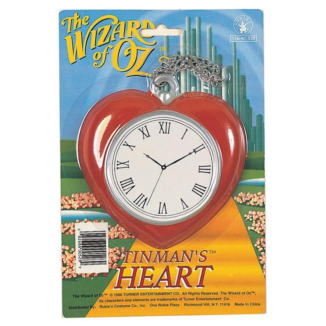 The Wizard Of Oz Tin Man Heart Clock Costume Accessory One Size 