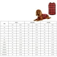 thumbnail image 4 of Plaid Dog Shirt for Small Medium Large Dogs - Soft Breathable Pet Clothing, Plaid Puppy Shirts & Pet Apparel for Fall Winter, Cute Doggie Outfits (1 Shirt), 4 of 5