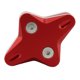 thumbnail image 1 of Placa ampliadora de pie de soporte lateral para motocicleta, almohadilla ampliadora de pie de soporte de aleación de aluminio para NMAX155 NMAX125 Rojo, 1 of 8