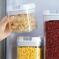 thumbnail image 7 of Airtight Storage Container with Locking Lid Rice & Cereal Dispenser BPA-Free Kitchen Pantry Organizer for Flour Sugar Snacks Dry Food Storage, 7 of 7