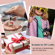 Uxcell Sublimation Blank Keychains, 12Pcs Square Keychain Blanks Bulk Heat Transfer Keychain, White