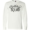 thumbnail image 3 of Inktastic Birthday Squad in Black Long Sleeve T-Shirt, 3 of 5