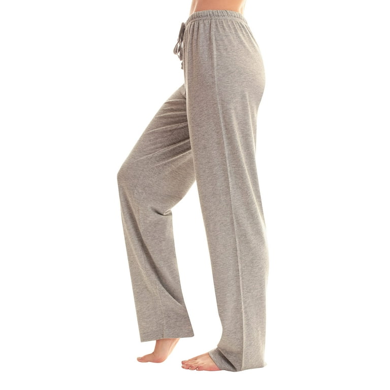 Grey pajama pants women's sale