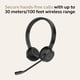 thumbnail image 4 of Auriculares inalámbricos de doble oreja Jabra Evolve 65 TE con soporte, 4 of 6
