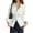 White, variant on RYRJJ Women's Button Down Shirts Long Sleeve Dress Shirt Collared Work Office Dressy Blouses Tie Back Corset Tops(Blue,L)