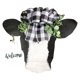 thumbnail image 1 of Bienvenida, Colgador De Cabeza De Vaca Para Puerta, Colgador De Cabeza De Animal Para Decoración De Pared De Puerta Delantera Moyic HA045201-04, 1 of 6