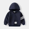thumbnail image 2 of Children's Clothing Stylish Kisd Wear Sweatshirt for Boys Girls Autumn/winter  Arrival Fleece-lined Hooded Jacket  Winter Warm, 2 of 6
