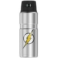 thumbnail image 2 of Justice League Flash Logo, THERMOS STAINLESS KING Stainless Steel Drink Bottle, Vacuum insulated & Double Wall, 24oz, 2 of 7