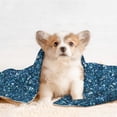 thumbnail image 4 of Naloa Blue Glitter Dog Blanket, 3 Sizes Cat Blanket for Indoor Cats Large Medium Small Dog Gifts-Medium, 4 of 8