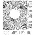 thumbnail image 2 of Tim Holtz Cling Rubber Stamp Set 7 Inch X 8.5 Inch-Botanical Sketc, 2 of 2