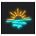 thumbnail image 1 of Letrero De Neón Con Forma Puesta Sol En La Playa, Luz LED Pared Para Bar, Dormitorio, Decoración Tropical Verano, Sala Juegos 50cm, 1 of 2