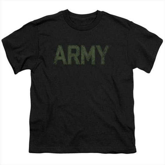 Army Type S/S Youth 18/1 T-Shirt Black