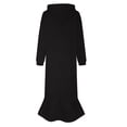 thumbnail image 5 of Sngxgn Women's Pencil Dress Office Work Dresses Party(Black,XXXL), 5 of 5