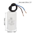 thumbnail image 2 of CBB60 14uf Running Capacitor,AC 450V 2 Wires 50/60Hz Cylinder 73x40mm  for Water Pumps, 2 of 5