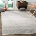 SAFAVIEH Montauk Vaughn Geometric Cotton Area Rug, Beige/Ivory, 5' x 8