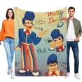 thumbnail image 1 of Bienvenido a Casa Wally Darling anti-pilling, suave, ligera, esponjosa y acogedora de lujo para hogar y cocina – Perfecta para niños y adultos,120X180cm, 1 of 6