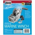 thumbnail image 4 of Reese 7017000 20 Foot Hook Strap Zinc Plated Carbon Steel Marine Ratchet Winch, 4 of 8