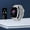 Silvery, variant on Smartwatch with Music, Voice Assistant, Wireless Calling, Message Alerts, Remote Camera, OLED Screen, Bluetooth 5.3, 360P, for Men Women Sports, Compatible Android iPhone, Perfect Holiday Gift