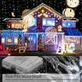 thumbnail image 3 of Viworld [IP65 Waterproof] Outdoor String Lights Battery Operated, 33FT 100 LED Christmas Fairy Lights with Remote Control, Timer Program, 8 Lighting Modes for Xmas Wedding Garden Patio - Warm White, 3 of 6