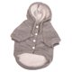 thumbnail image 4 of Ropa Para Suéter Con Capucha, Suéter Con Capucha, Suéter Invierno, , Perro Mascota, , Con Gran Bolsillo, Múltiples Colores Gris Gloria Sudadera con capucha para perros, 4 of 9
