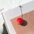 thumbnail image 4 of UDIYO Earrings Sweet Cherry Shape Alloy Exquisite Jacket Ear Dangle for Dating, 4 of 7