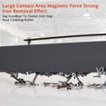 thumbnail image 6 of Heavy Duty Magnetic Sweeper for Forklift, 48 Inch Magnet Bar, 120 lbs Lifting Capacity, Quickly Collects Nails, Bolts, Iron Chips, Metal Debris, 6 of 10