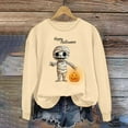 thumbnail image 4 of Heisall Womens Sweatshirts 2025 Autumn Winter Round Neck Halloween Print Long Sleeve Tops Fashion Casual Hoodie-Free Sweatshirts, 4 of 4