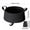 36-Black, variant on Ohmyroo Collapsible Portable Foldable Sink Basin for Washing Face Feet Travel Camping Outdoor Activities