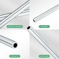 thumbnail image 2 of Tubo redondo de aluminio 6063 de 300 mm, 5 mm ID 8 mm OD, tubo de aluminio sin costura para manualidades DIY [0.2x0.31x11.8IN], 2 of 7