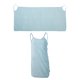 thumbnail image 5 of Toalla de baño Unique Bargains para mujer albornoz correa ajustable envoltura de ducha azul, 5 of 7