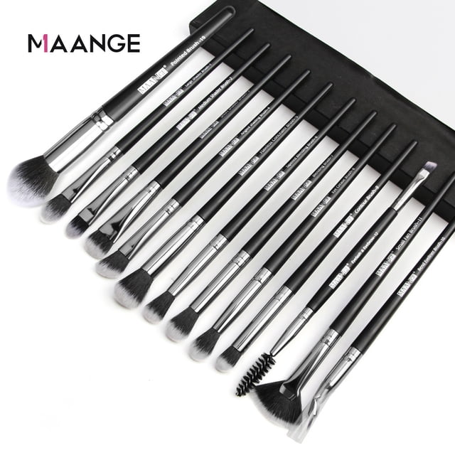 Juego de 13 brochas de maquillaje para base líquida