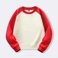thumbnail image 2 of KAUOD Boys Girls Pullover Sweatshirts Long Sleeve Fall Thick Lightweight Sweatshirts Tops Kids Crew Neck Athletic Clothes, 2 of 4